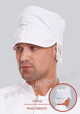 Шапочка поварская мужская арт. ГУ-12-51-ТС