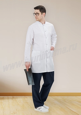 Халат медицинский мужской арт. М-20-69-ТС